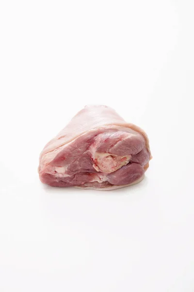 Varkensvlees Trotter Tegen Witte Achtergrond — Stockfoto