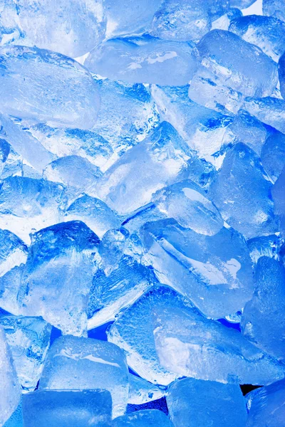 Buz Dokusu Yakın Çekim Görüntüsü — Stok fotoğraf