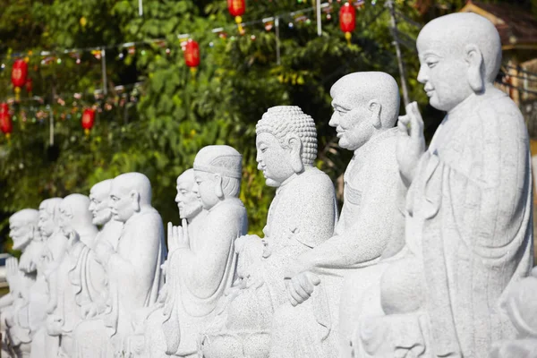 Estátua Buda Monges — Fotografia de Stock