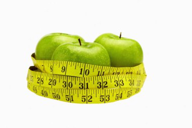 Üç elma civarında şerit yarası var.