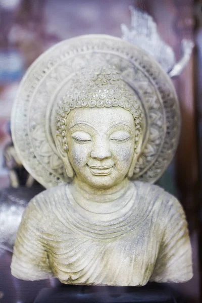 Estátua Buda Vista Perto — Fotografia de Stock