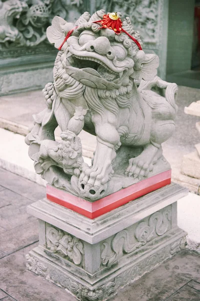 Statue Lion Gardien — Photo
