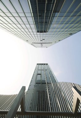 Futian Bölgesi, Shenzhen, mimari yapılar.