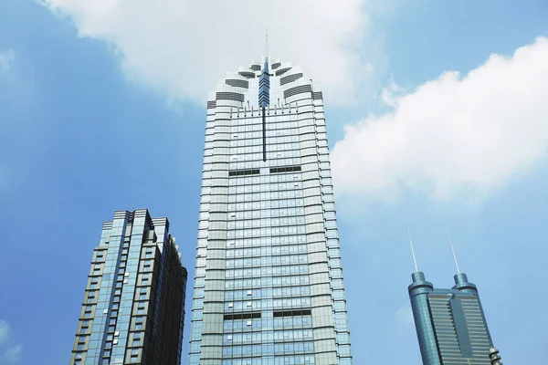 Edificios Shenzhen Estructuras Arquitectónicas —  Fotos de Stock