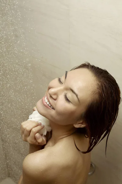 Woman Shower — Stock Photo, Image