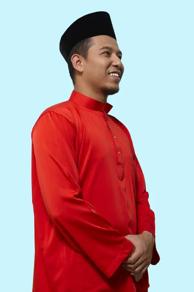 Mann Traditioneller Kleidung Lächelt — Stockfoto
