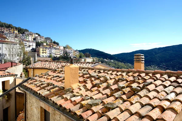 Sardinia. Village of Seui — Stock Photo, Image