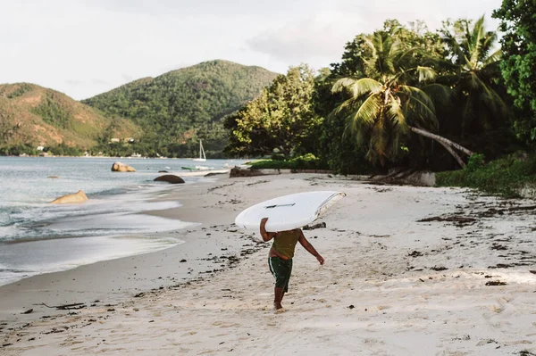 local resident on the island of seychelles praslin