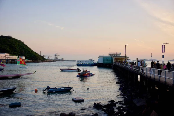 Lamma Adası Hong Kong Nisan 2020 Hafta Sonu Seyahati Yung — Stok fotoğraf