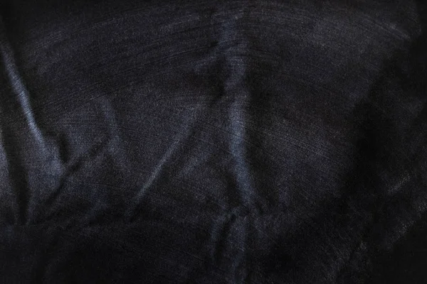 Dark blue tissue background, detailed and high resolution fabric texture