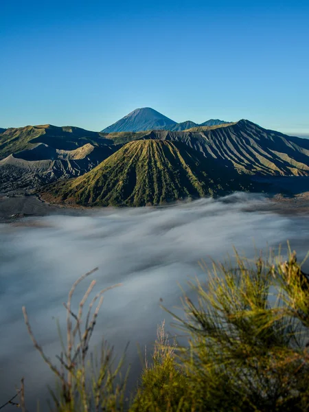 Gunung Bromo Adalah Sebuah Gunung Berapi Aktif Dan Bagian Dari — Stok Foto