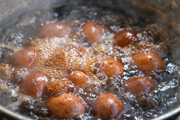 Leckere Chinesische Snacks Teeeier — Stockfoto