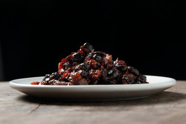 Lezzetli Çin baharatlı biftek sosu.