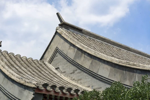 Pekin Tradycyjny Dziedziniec Starożytny Siheyuan — Zdjęcie stockowe
