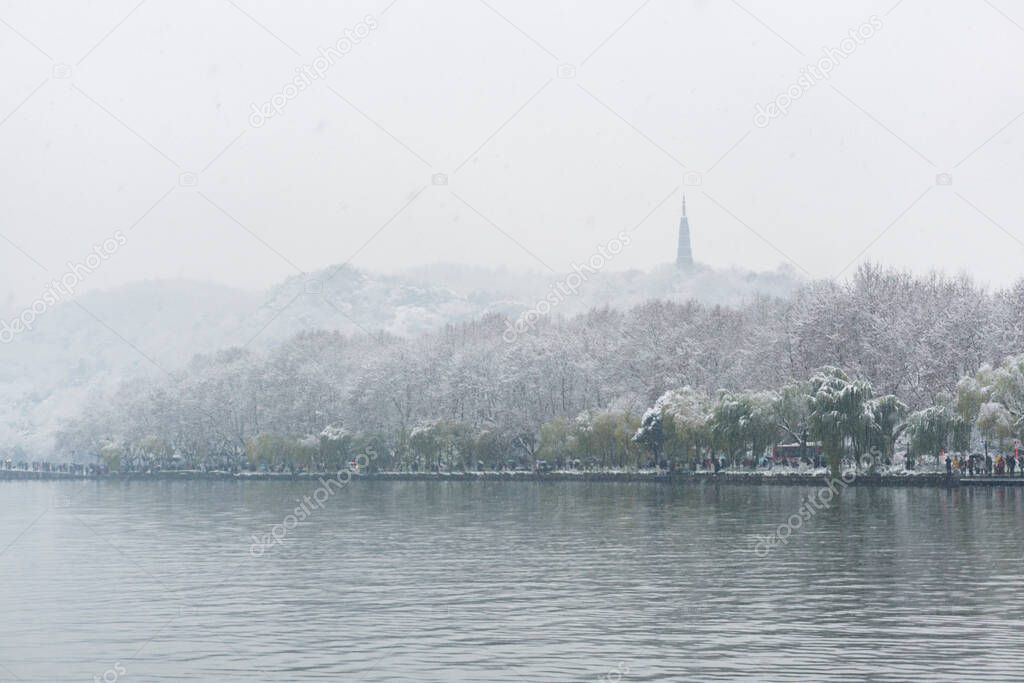 Westlake Snow day, Hangzhou