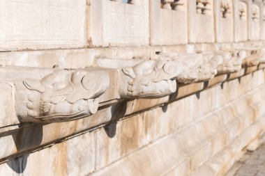 Yasak Şehir İmparatorluk Sarayı Pekin Çin. 02 / 25 / 2017