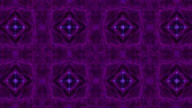 Soyut renkli arkaplan döngüsü canlandırması. Kaleydoskop etkisi 4k video