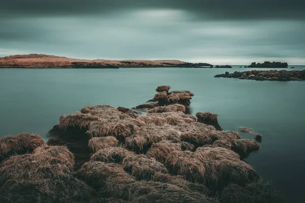 İzlanda 'da LANDSCAPE uzun soluklu karamsar stili
