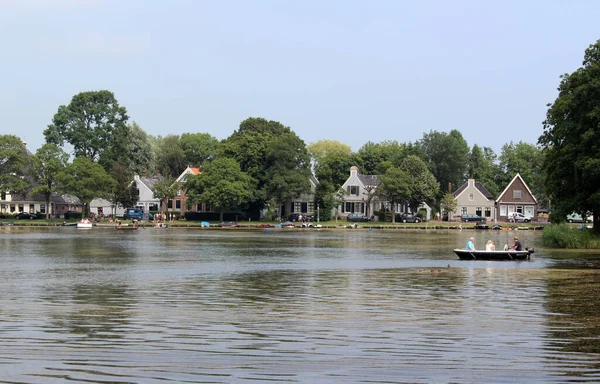 Dutch Country View Photo Classic Architecture Netherlands Beautiful Landscape Nature — Stock Photo, Image