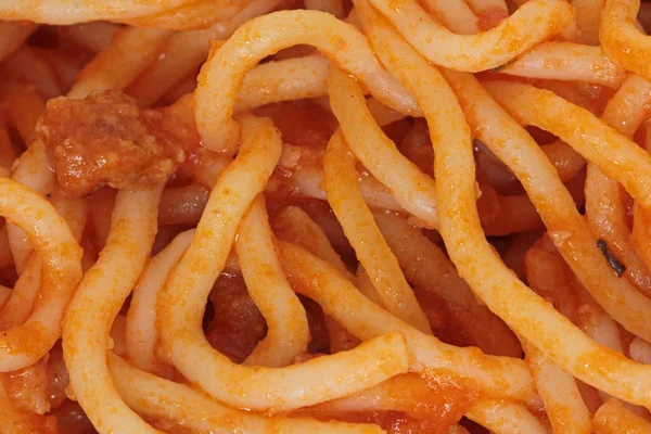 Teller Spaghetti mit Bolognaise — Stockfoto