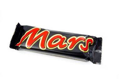 Mars markalı çikolata.
