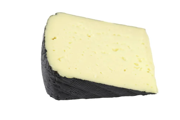 Γαλλικό Μαύρο Τυρί Tomme Από Πυρηναία — Φωτογραφία Αρχείου