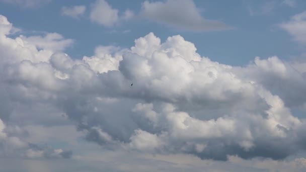 Céu Visto Uma Janela Avião — Vídeo de Stock