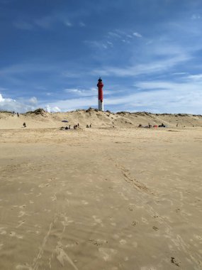 Charente-Maritime 'deki La Coubre deniz feneri (Fransa)