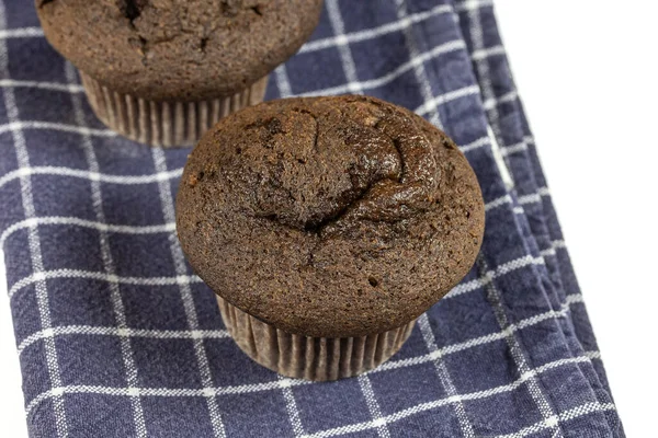 Muffin Chocolat Sur Une Table — Photo