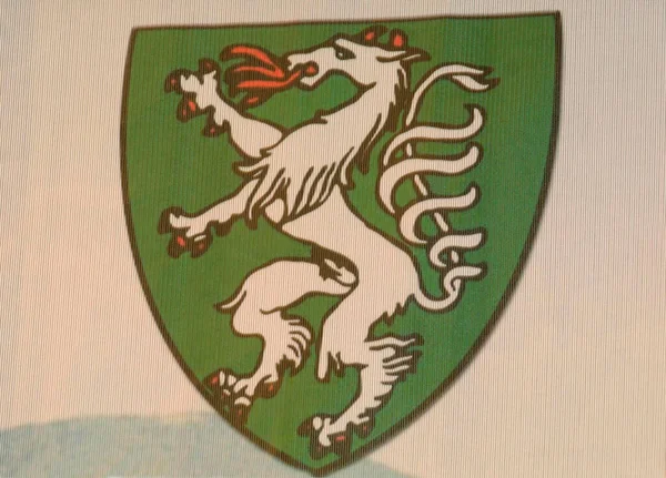 Symbol Eines Steirischen Panthers Das Wappen Der Styria — Stockfoto