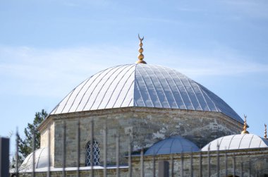 Camiinin kuleleri. Müslüman dini sembolü