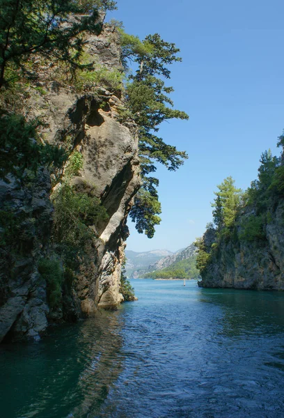 Bellissimo Lago Montagna Estivo — Foto Stock