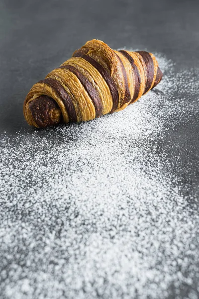 Photograph Recently Baked Traditional Croissant — Stock Photo, Image