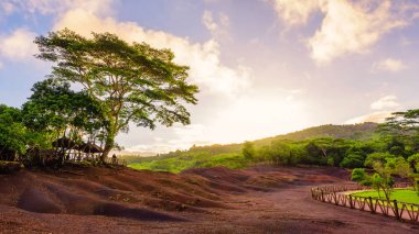 Chamarel Doğal Parkı'nda mauritius