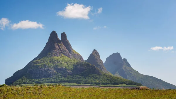 Teve hegyi Mauritius — Stock Fotó