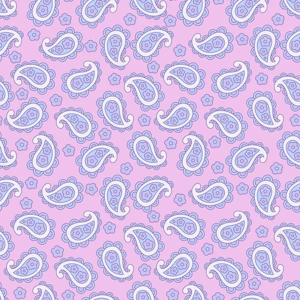 Paisley Çiçekli Doğulu Etnik Düzen.