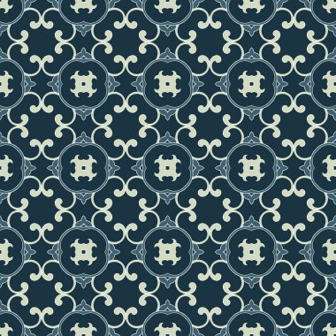 Klasik sorunsuz vektör desen tasarım için