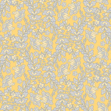 Çiçeksel vektör arka planı. Kusursuz desen