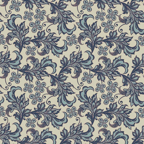 Vintage çiçek seamles desen. vektör arka plan