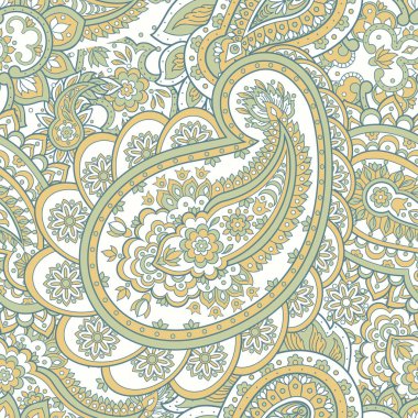 Şal desenli. Kusursuz eski çiçek arkaplanı