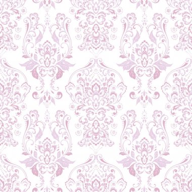 Çiçekli eski duvar kâğıdı. Vektörsüz arkaplan