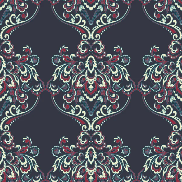 Vintage floral sem costura patten. — Vetor de Stock