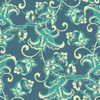 Damask Çiçeksiz desen