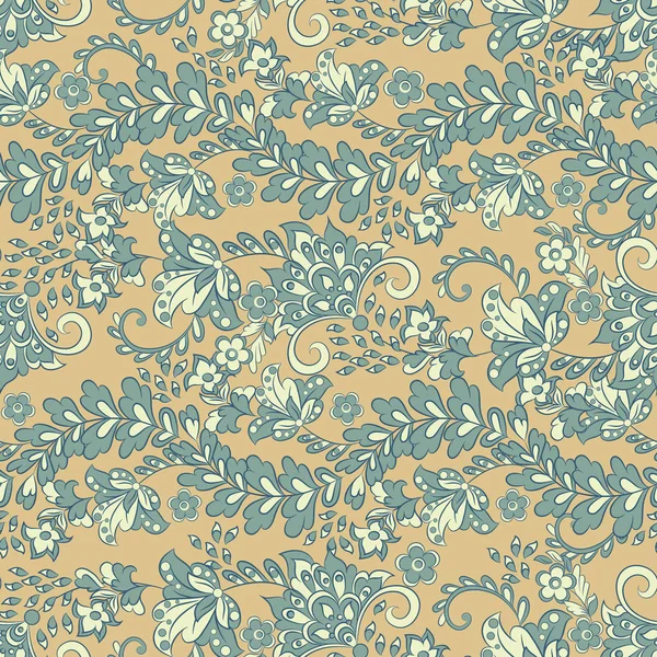 Fond floral. Modèle vectoriel sans couture — Image vectorielle