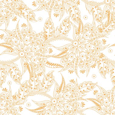 Çiçeksiz desen. vektör arkaplanı