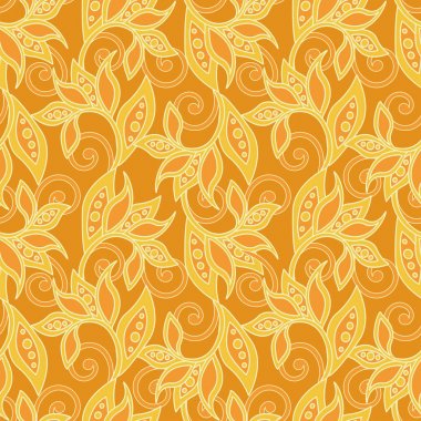 Çiçeksel vektör illüstrasyonu. pürüzsüz arkaplan