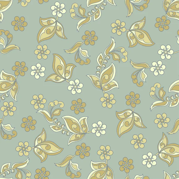 Motif vectoriel floral mignon sans couture — Image vectorielle