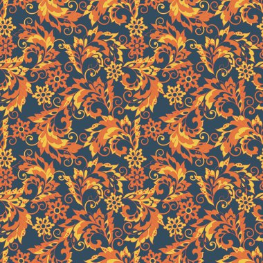 Çiçek deseni. kusursuz vektör arkaplanı