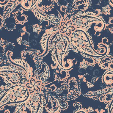 damasley desensiz vektör deseni. 