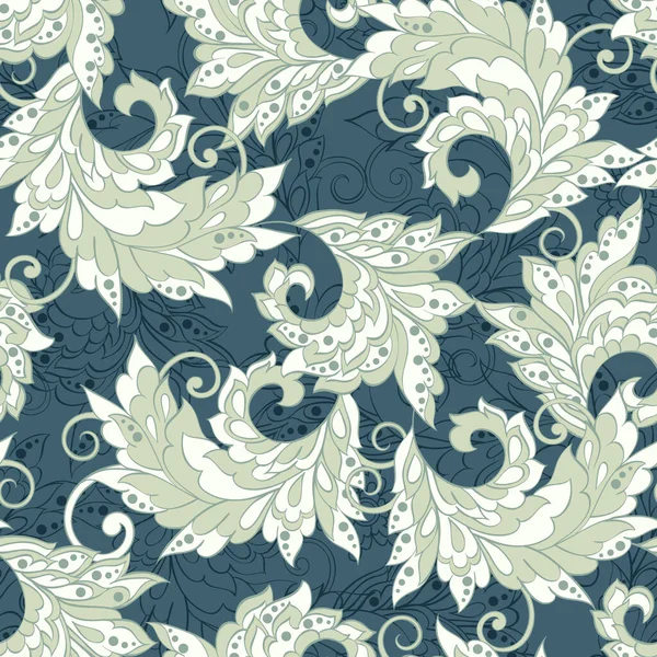 Vintage floral seamless pattern — Stock Vector